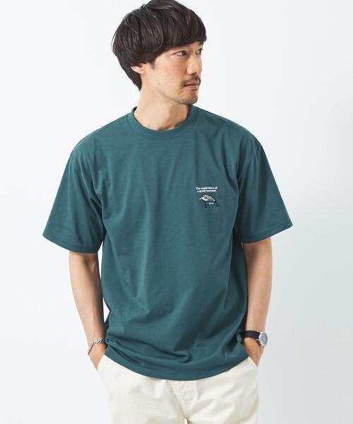 DAIWA（ダイワ）の「【別注】＜DAIWA×green label relaxing＞エンブレム ロゴ Tシャツ（Tシャツ/カットソー・メンズ・オリーブ/ネイビー・S/L/XL/M）」の5枚目の写真