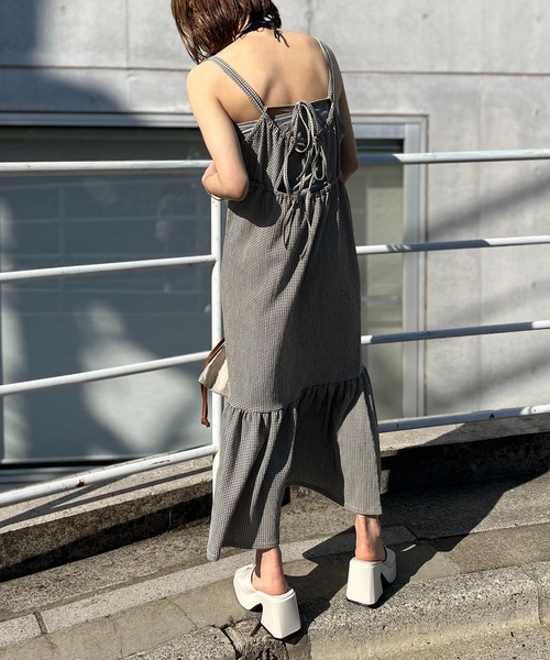 日本未発売*MIUMIU* Vichy チェック キャミソールワンピース ガーリーチェックキャミワンピース – WEGO ONLINE STORE