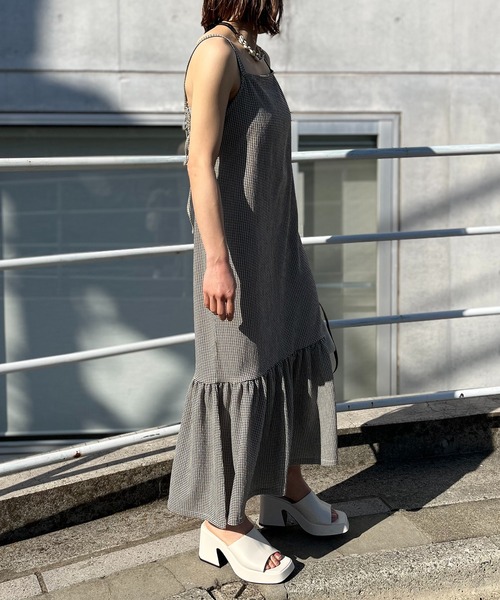 jakioo MONNALISA　モナリザ　ワンピース　チェック　イタリア695 jakioo MONNALISAモナリザワンピースチェックイタリア695