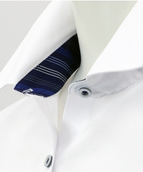 TOKYO SHIRTS（トウキョウシャツ）の「透け防止 形態安定ノーアイロン レギュラー衿 半袖ビジネスワイシャツ（ビジネスシャツ・レディース・ホワイト・XL/LL/L/M/S）」の3枚目の写真