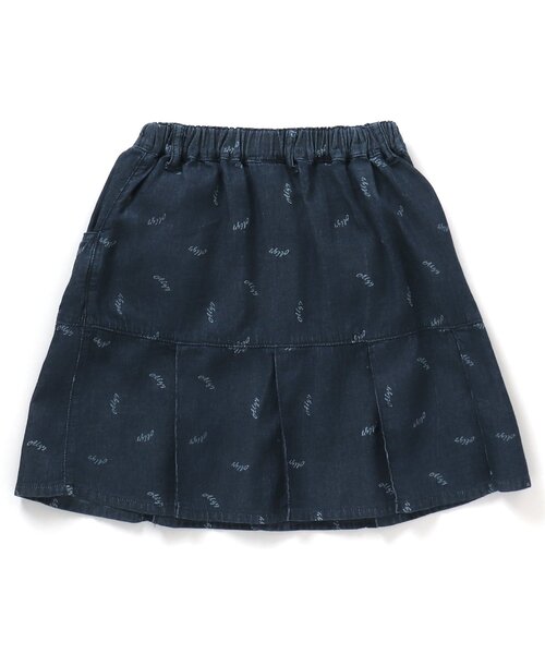 algy（アルジー）の「ハートポケットプリーツスカート（スカート・キッズ・サックスブルー/ミント/ネイビー・XXX-SMALL/XX-SMALL/X-SMALL/MEDIUM/SMALL）」の14枚目の写真