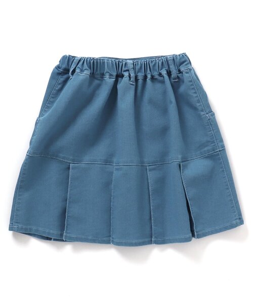 algy（アルジー）の「ハートポケットプリーツスカート（スカート・キッズ・サックスブルー/ミント/ネイビー・XXX-SMALL/XX-SMALL/X-SMALL/MEDIUM/SMALL）」の8枚目の写真