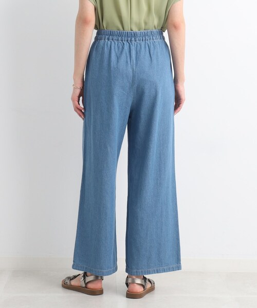 Cutie Blonde(キューティーブロンド)の「◆【らくちんで今っぽく◎】イージーワイドデニム(その他パンツ・レディース・ブルー/ダークネイビー・02/03)」の16枚目の写真