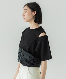 UNITED TOKYO | コルセットタフタTシャツ(Tシャツ/カットソー)