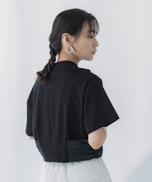 【楽天カード分割】 UNITED TOKYO（ユナイテッドトウキョウ）の「コルセットタフタT Tシャツ(半袖/袖なし)