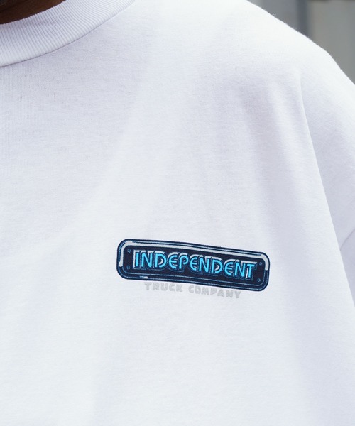 INDEPENDENT(インディペンデント)の「INDEPENDENT / インディペンデント GP CAST S/S REGULAR T-SHIRT 半袖 レギュラー Tシャツ(Tシャツ/カットソー・メンズ・ブラック/ホワイト・LARGE/X-LARGE/MEDIUM/XX-LARGE)」の5枚目の写真