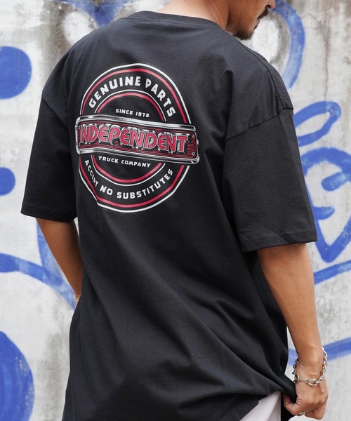 INDEPENDENT(インディペンデント)の「INDEPENDENT / インディペンデント GP CAST S/S REGULAR T-SHIRT 半袖 レギュラー Tシャツ(Tシャツ/カットソー・メンズ・ブラック/ホワイト・LARGE/X-LARGE/MEDIUM/XX-LARGE)」の6枚目の写真