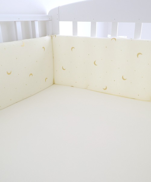 PUPPAPUPO（プッパプーポ）の「厚みたっぷり ベビーベッドガード ミニサイズ（ベビー寝具/家具・キッズ・アイボリー/グレイッシュベージュ・FREE）」の9枚目の写真