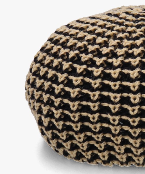 kaorinomori（カオリノモリ）の「kaorinomori メイベレー / カオリノモリ（ハンチング/ベレー帽・レディース・ブラック/ライラック/オレンジ・M/57.5cm）」の10枚目の写真