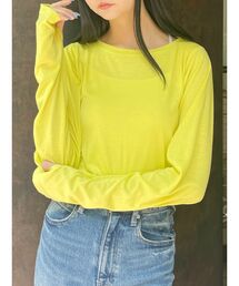 MURUA | サムホールトップス【WEB限定ロンTEE】(Tシャツ/カットソー)