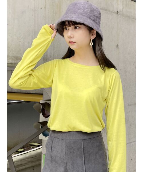 MUDULE ramble tee 長袖カットソー ロンT ムジュール 韓国 MUDULE ramble tee 長袖カットソー ロンT ムジュール 韓国