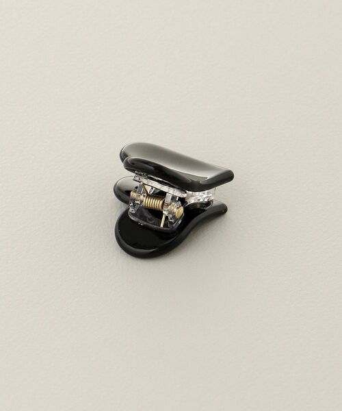 MAJESTIC LEGON(マジェスティックレゴン)の「モチーフミニクリップセット(バレッタ/ヘアクリップ・レディース・ブラック/A/アイボリー・FREE)」の14枚目の写真