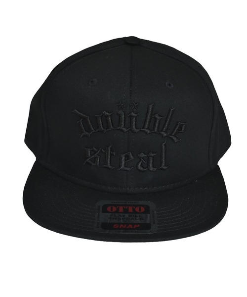 セール】ブラックレター刺繍 B.B.Cap（キャップ）｜DOUBLE STEAL