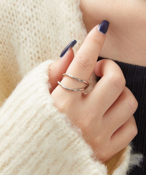 FREAK'S STORE（フリークスストア）の「限定展開　ワイドシンリング（リング・レディース・シルバー/ゴールド/その他9・ONE SIZE）」の9枚目の写真