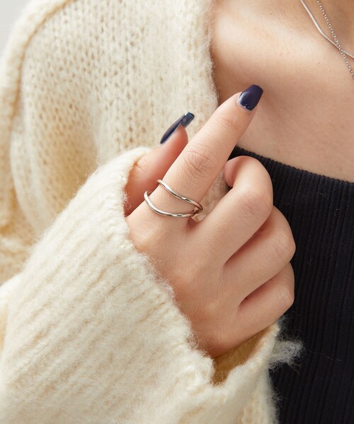 FREAK'S STORE（フリークスストア）の「限定展開　ワイドシンリング（リング・レディース・シルバー/ゴールド/その他9・ONE SIZE）」の10枚目の写真