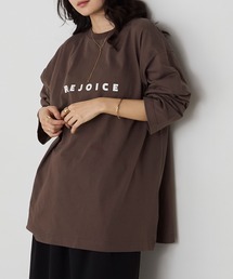 forksy.（フォルクシー）の「【forksy.】オーバーサイズシンプルロゴロンT（Tシャツ/カットソー）」