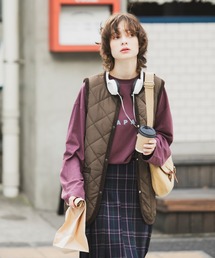 forksy. | 【forksy.】オーバーサイズシンプルロゴロンT(Tシャツ/カットソー)