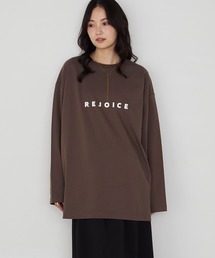 forksy.（フォルクシー）の「【forksy.】オーバーサイズシンプルロゴロンT（Tシャツ/カットソー）」