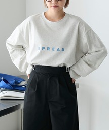 forksy.（フォルクシー）の「【forksy.】オーバーサイズシンプルロゴロンT（Tシャツ/カットソー）」