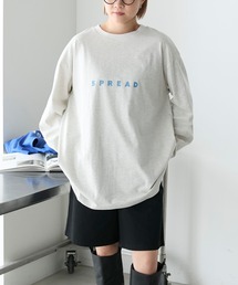 forksy.（フォルクシー）の「【forksy.】オーバーサイズシンプルロゴロンT（Tシャツ/カットソー）」
