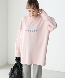 forksy.（フォルクシー）の「【forksy.】オーバーサイズシンプルロゴロンT（Tシャツ/カットソー）」