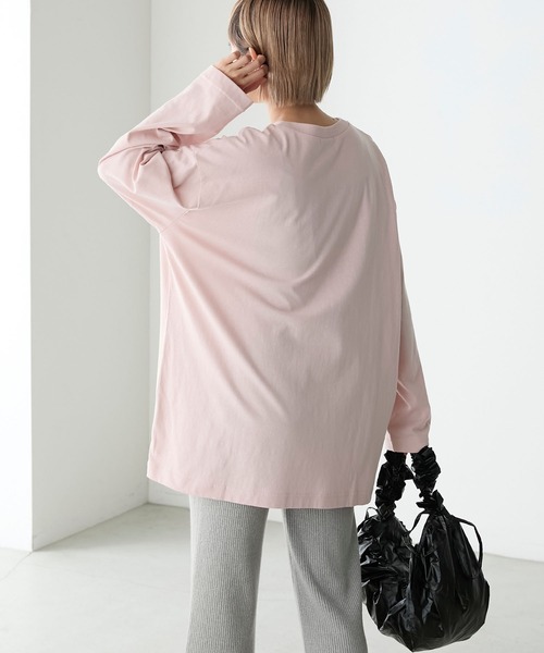 ロングTシャツ　XOサイズ　新品タグなし mystic tシャツ BIGロゴロングTシャツ レディース : ZOZOTOWN