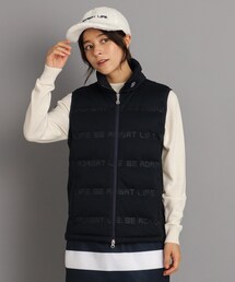adabat | ロゴデザイン 中綿ベスト(その他アウター)