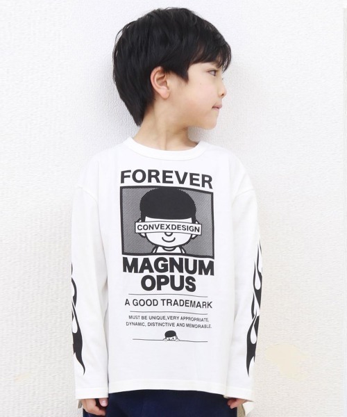 セール】ﾐｭｰﾀﾝFACE/ﾛﾝｸﾞﾜｲﾄﾞTｼｬﾂ（Tシャツ/カットソー）｜CONVEX  