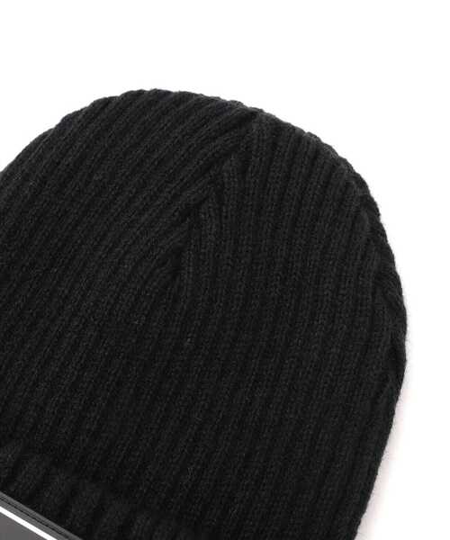 WHITELAND（ホワイトランド）の「【WEB&DEPOT限定】WHITELAND/ホワイトランド/SILICON KNIT CAP（ニットキャップ/ビーニー・レディース・ブラック・F）」の2枚目の写真