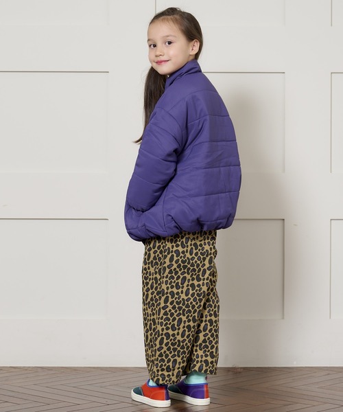 BIG FIELD（ビッグフィールド）の「スタンドカラーキルトジャケット（80～150cm）（その他アウター・キッズ・ブラック/パープル/グリーン/オレンジ・100/90/120/140/150/95/80/130/110）」の5枚目の写真