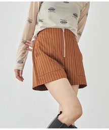 ANAP | ジップデザインストライプショートパンツ【セットアップ対応】(その他パンツ)
