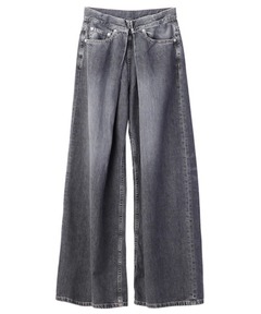 JOHN LAWRENCE SULLIVAN/ジョンローレンスサリバン】WASHED DENIM WIDE 
