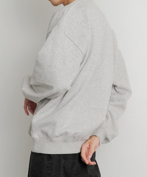 SENSE OF PLACE by URBAN RESEARCH（センスオブプレイスバイアーバンリサーチ）の「カラースウェットシャツ（スウェット・メンズ・ブラック/ボルドー/グレー系その他・MEDIUM/LARGE）」の7枚目の写真