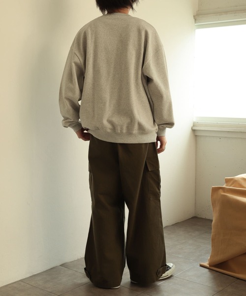 SENSE OF PLACE by URBAN RESEARCH（センスオブプレイスバイアーバンリサーチ）の「カラースウェットシャツ（スウェット・メンズ・ブラック/ボルドー/グレー系その他・MEDIUM/LARGE）」の18枚目の写真