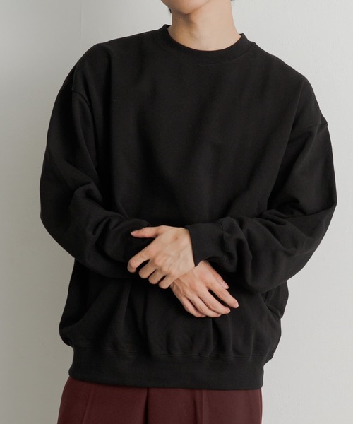 SENSE OF PLACE by URBAN RESEARCH（センスオブプレイスバイアーバンリサーチ）の「カラースウェットシャツ（スウェット・メンズ・ブラック/ボルドー/グレー系その他・MEDIUM/LARGE）」の21枚目の写真