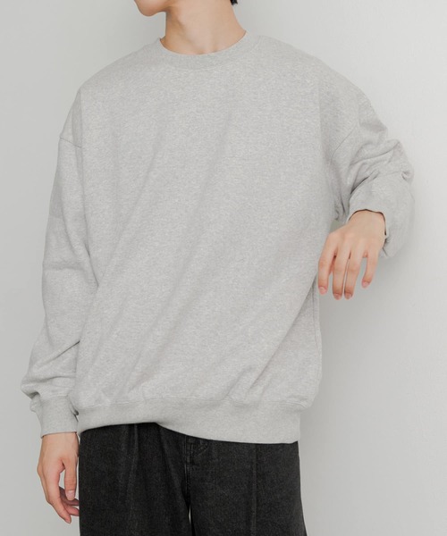 SENSE OF PLACE by URBAN RESEARCH（センスオブプレイスバイアーバンリサーチ）の「カラースウェットシャツ（スウェット・メンズ・ブラック/ボルドー/グレー系その他・MEDIUM/LARGE）」の3枚目の写真