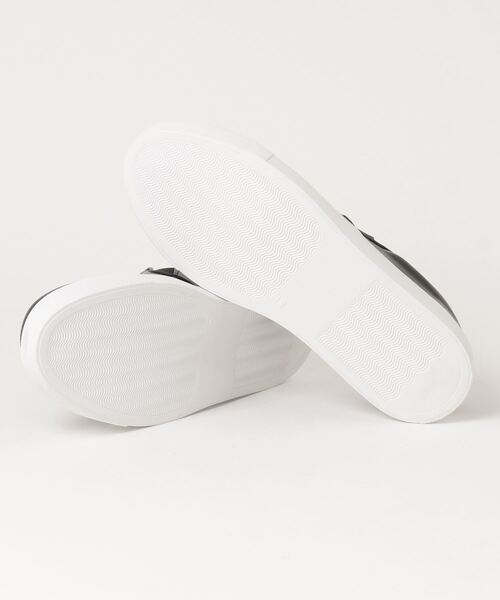 NANO universe（ナノユニバース）の「ベーシックスリッポン（スニーカー・メンズ・ブラック・27/26/28）」の3枚目の写真