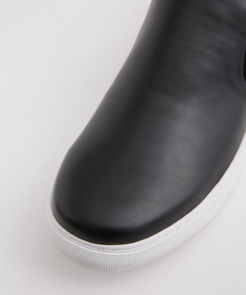 NANO universe（ナノユニバース）の「ベーシックスリッポン（スニーカー・メンズ・ブラック・27/26/28）」の7枚目の写真