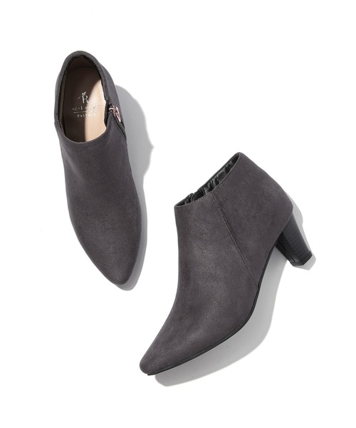 ROPE' PICNIC（ロペピクニック）の「アンクルブーティ（ブーツ・レディース・チャコールグレー/ブラック/ベージュ系その他2・22.5cm/23.0cm/23.5cm/24.0cm/24.5cm）」の17枚目の写真