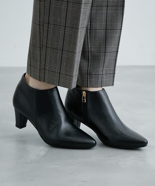 ROPE' PICNIC（ロペピクニック）の「アンクルブーティ（ブーツ・レディース・チャコールグレー/ブラック/ベージュ系その他2・22.5cm/23.0cm/23.5cm/24.0cm/24.5cm）」の7枚目の写真