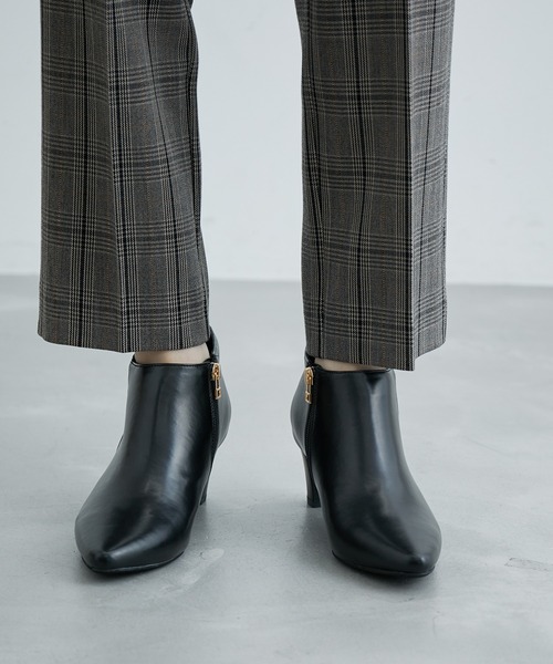 ROPE' PICNIC（ロペピクニック）の「アンクルブーティ（ブーツ・レディース・チャコールグレー/ブラック/ベージュ系その他2・22.5cm/23.0cm/23.5cm/24.0cm/24.5cm）」の6枚目の写真