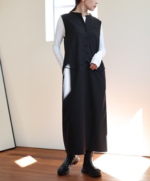 ULEULA | ベストドッキングワンピース/スーツワンピ/春服(ワンピース)