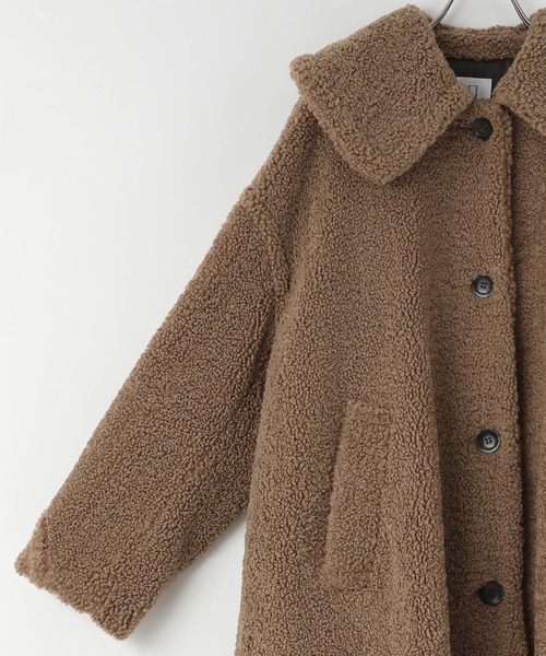 yuw(ユウ)の「ボアコート 976160(その他アウター・レディース・ブラック/ブラウン・FREE)」の22枚目の写真