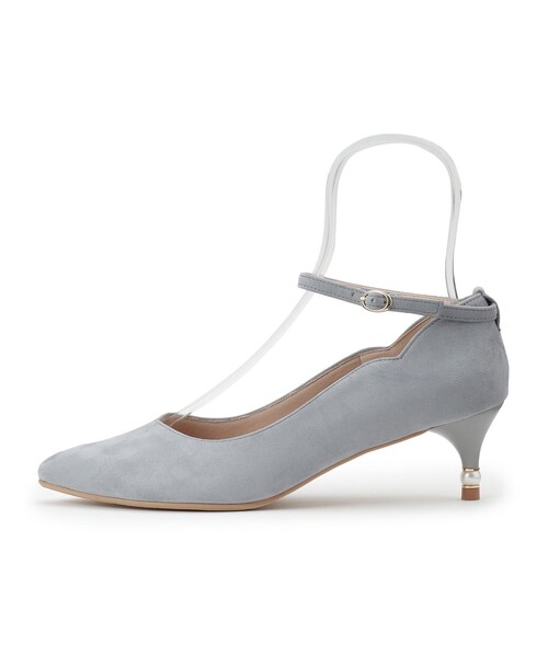 ESPERANZA(エスペランサ)の「◆フェイクパールヒールアンクルストラップパンプス 結婚式二次会 パーティー(パンプス・レディース・ブラック系/ブルー系/ベージュ系・23.5cm/24.5cm/24.0cm/22.5cm/23.0cm)」の18枚目の写真
