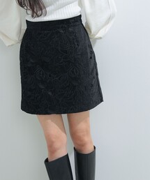 Ray BEAMS | Ray BEAMS / カットワーク レース ミニスカート(スカート)