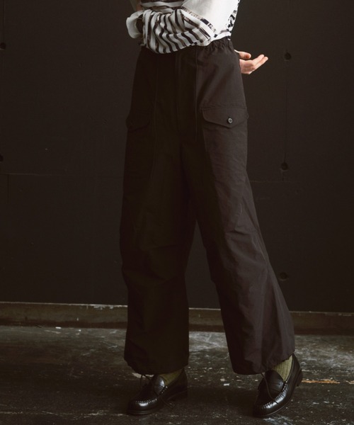 benine9（ビーナイン）の「benine 9 Finks Cotton French Navy Deck Pants (BN0124-203)（カーゴパンツ・メンズ・ダークブラウン・SMALL/MEDIUM/LARGE）」の5枚目の写真