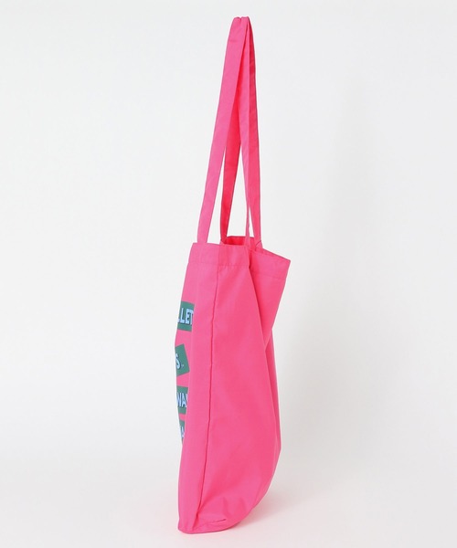 PBLIM(ページボーイリム)の「PBLIM/WWコラボエコトートバッグ(トートバッグ・レディース・グリーン/ピンク・FREE)」の14枚目の写真