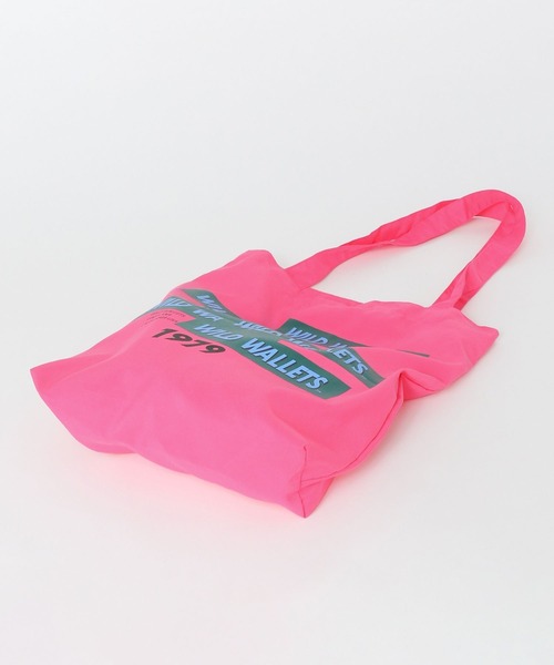 PBLIM(ページボーイリム)の「PBLIM/WWコラボエコトートバッグ(トートバッグ・レディース・グリーン/ピンク・FREE)」の16枚目の写真