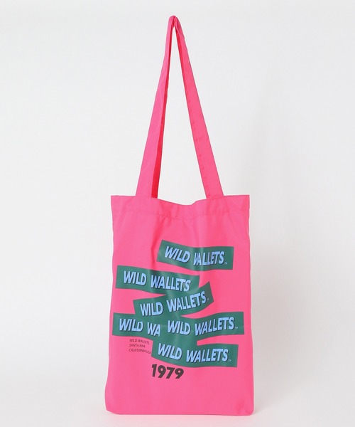 PBLIM(ページボーイリム)の「PBLIM/WWコラボエコトートバッグ(トートバッグ・レディース・グリーン/ピンク・FREE)」の13枚目の写真