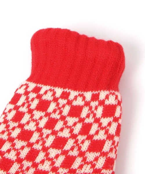 LEPSIM（レプシィム）の「【LEPSIM×ホカロン】チェック柄ソックス　981576（ソックス/靴下・レディース・キャメル/ネイビー/レッド・ONE SIZE）」の7枚目の写真